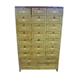 Meuble metier a clapet mercerie 1920