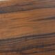 Double-sided executive desk in vintage Scandinavian style made of rosewood.