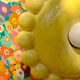 Luna Small Vanilla Yellow Wall Lamp