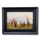 Old Winter Landscape Painting Signed Paul Berthier 1900