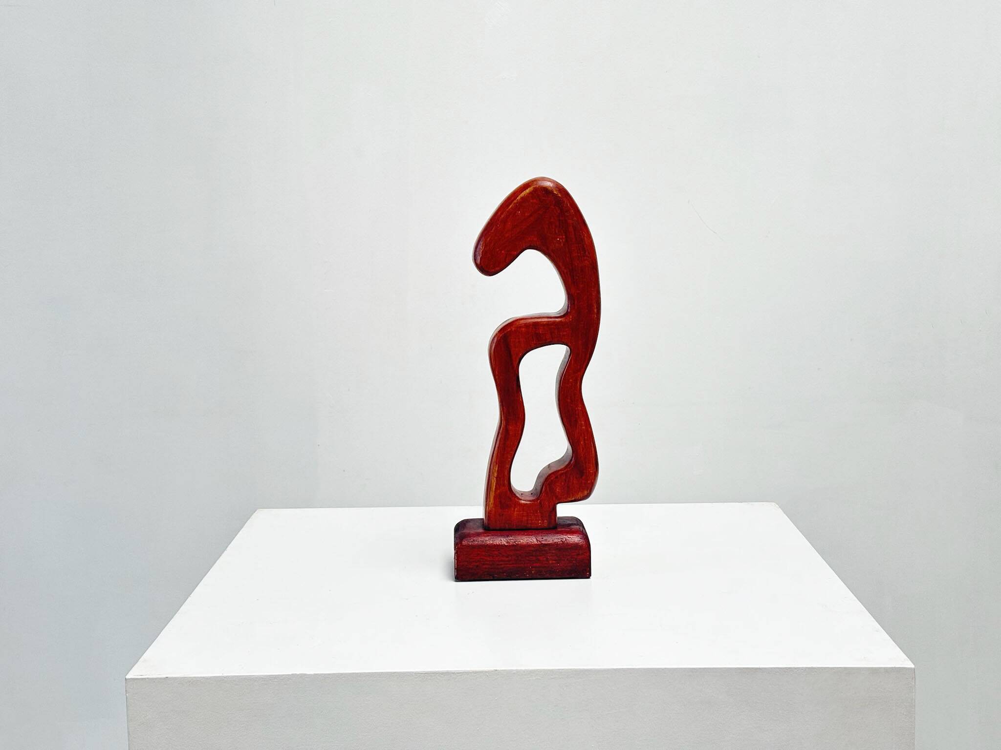 Free form wooden sculpture