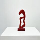 Free form wooden sculpture