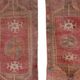 Vintage Turkish Oushak rug 48x106 cm (unique piece)