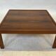 Vintage coffee table rosewood 70's design minimalist