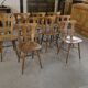 Chaise bistrot type Baumann 1960