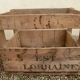 wooden box EST Lorraine