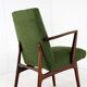 Fauteuil en teck du milieu du siècle 'Oosterhout'