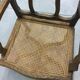 Fauteuil canné provençal style Louis XV