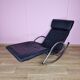 Vintage italian rocking chaise lounge, 1970s
