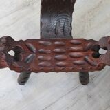 Brutalist tripod chair