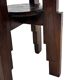 Support de plante Art Déco table d'appoint design École d'Amsterdam minimaliste