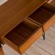 Italian teak wall unit with a desk and bar cabinet/secretarie, 1960s