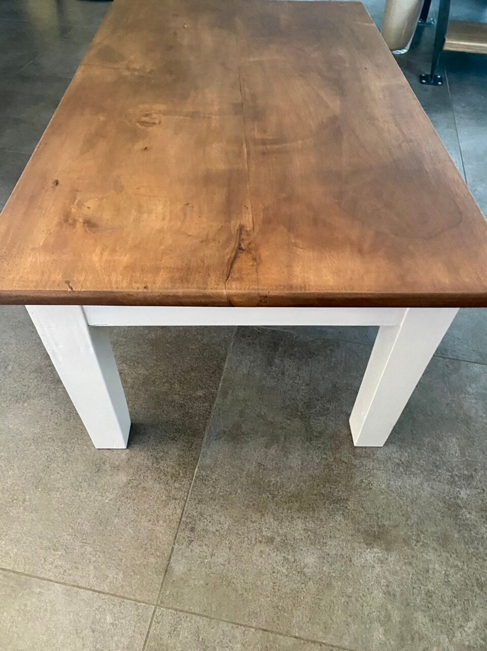 Solid wood coffee table