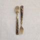 Set of 12 antique cake forks
