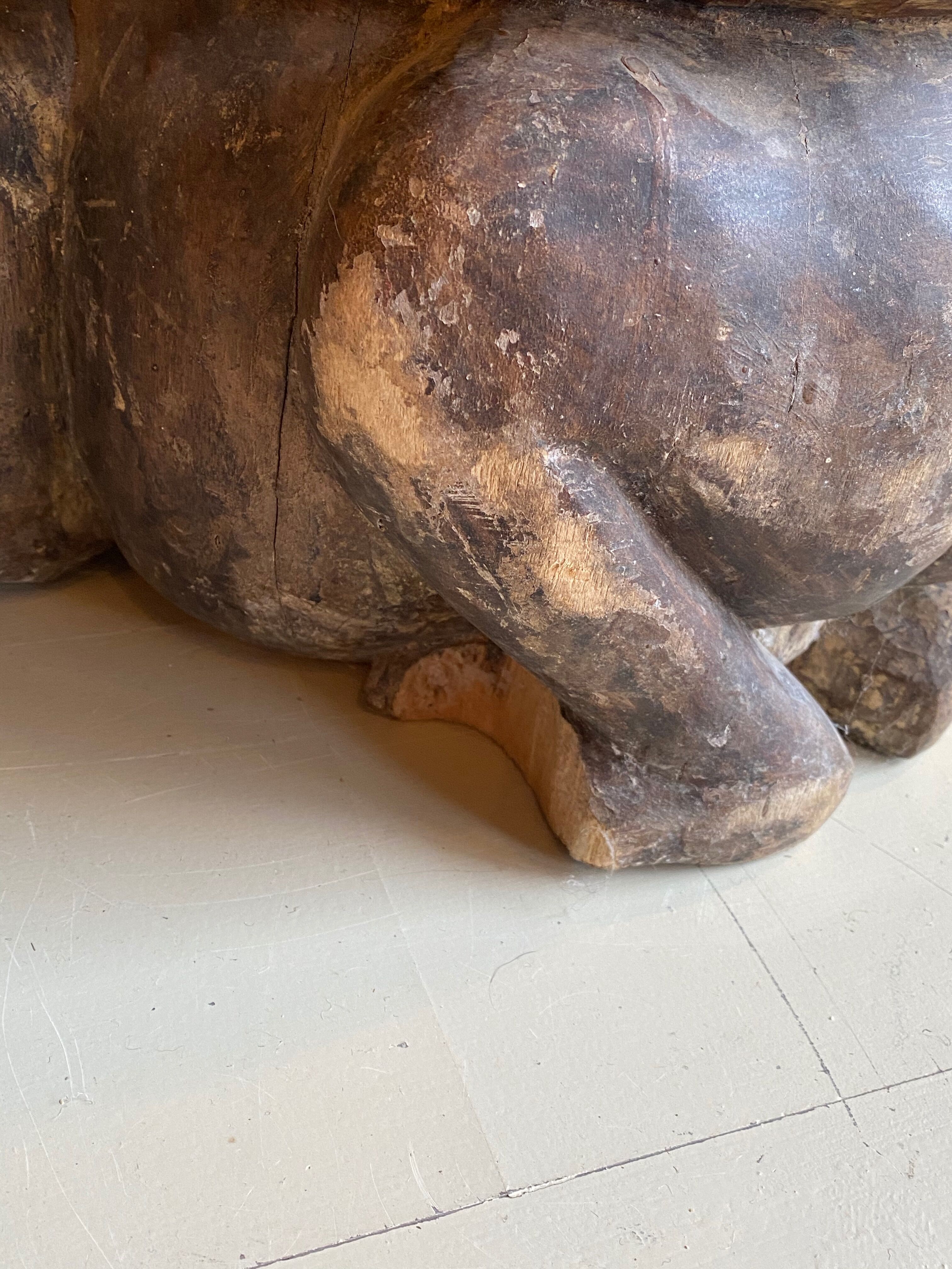 Pair of African stools