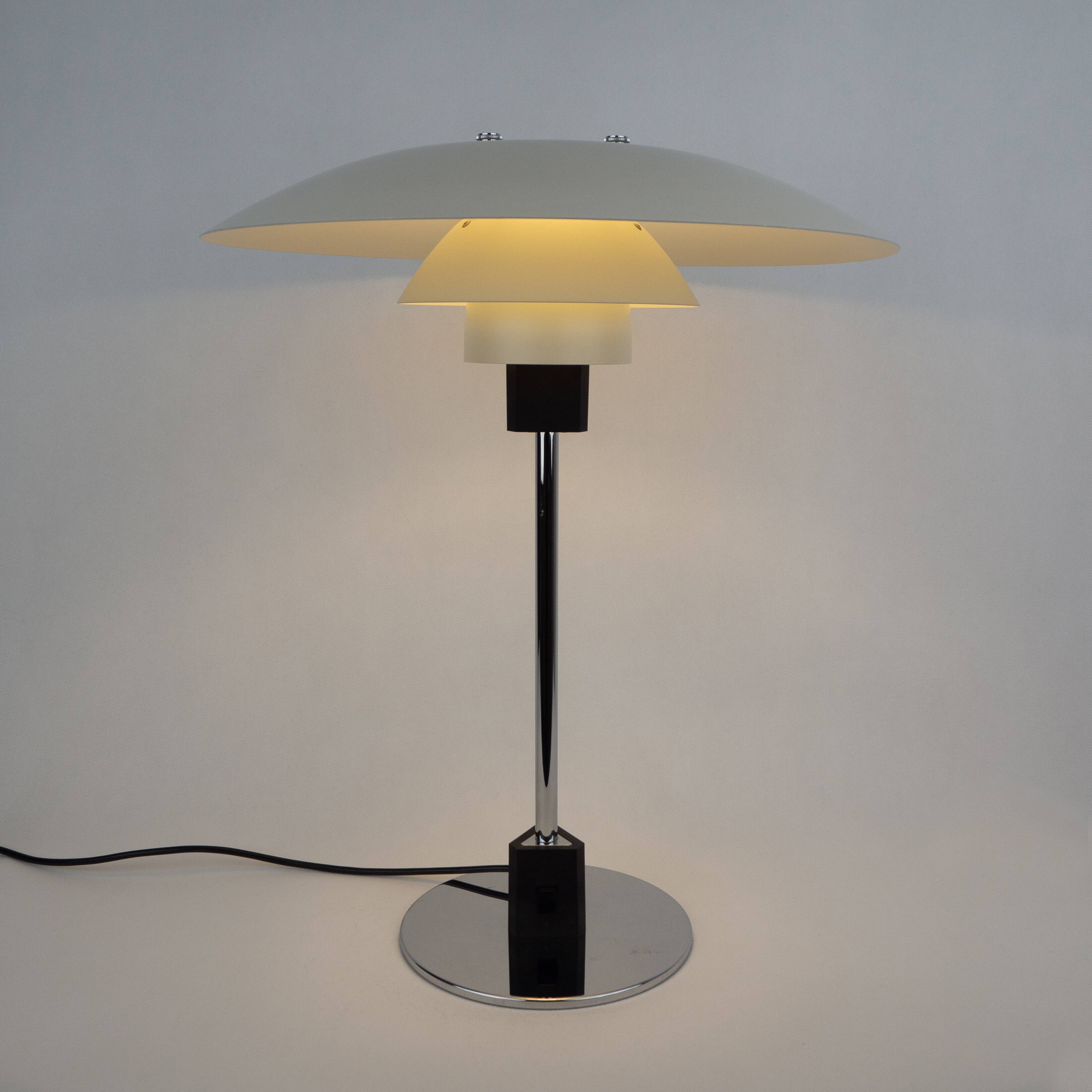 Lampe de table vintage danoise PH 4/3 par Poul Henningsen, Louis Poulsen, 1966