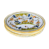Set of 4 Plates Moustiers