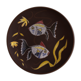 Decorative Plate, Rusch, Germany, 1960s