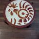 Ceramic coffee table and wood 1970 Raynaud