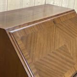 English secretary from the 1950s in mahogany