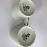2 Limoges Haviland Stanislas model coffee cups (?)