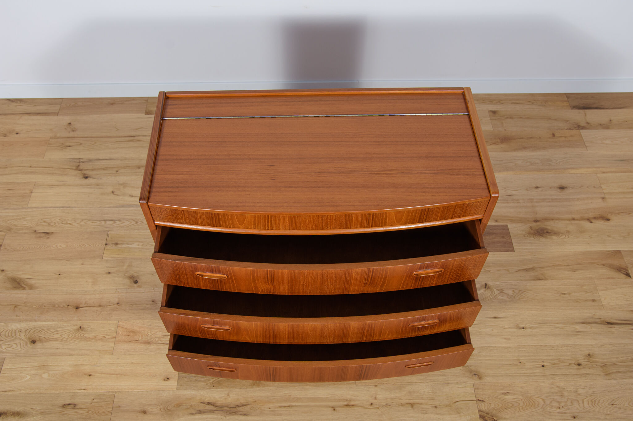 Coiffeuse danoise en teck du milieu du siècle, années 1960