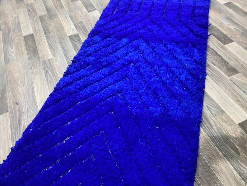 Tapis berbère traditionnel fait main