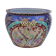 Hand-painted Chinese vase with gilded decorations, 1950