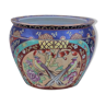 Hand-painted Chinese vase with gilded decorations, 1950