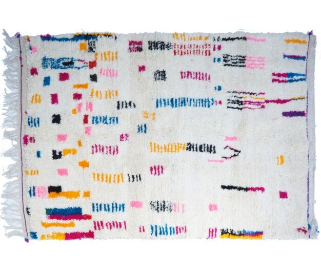 Tapis berbère coloré 236x147cm