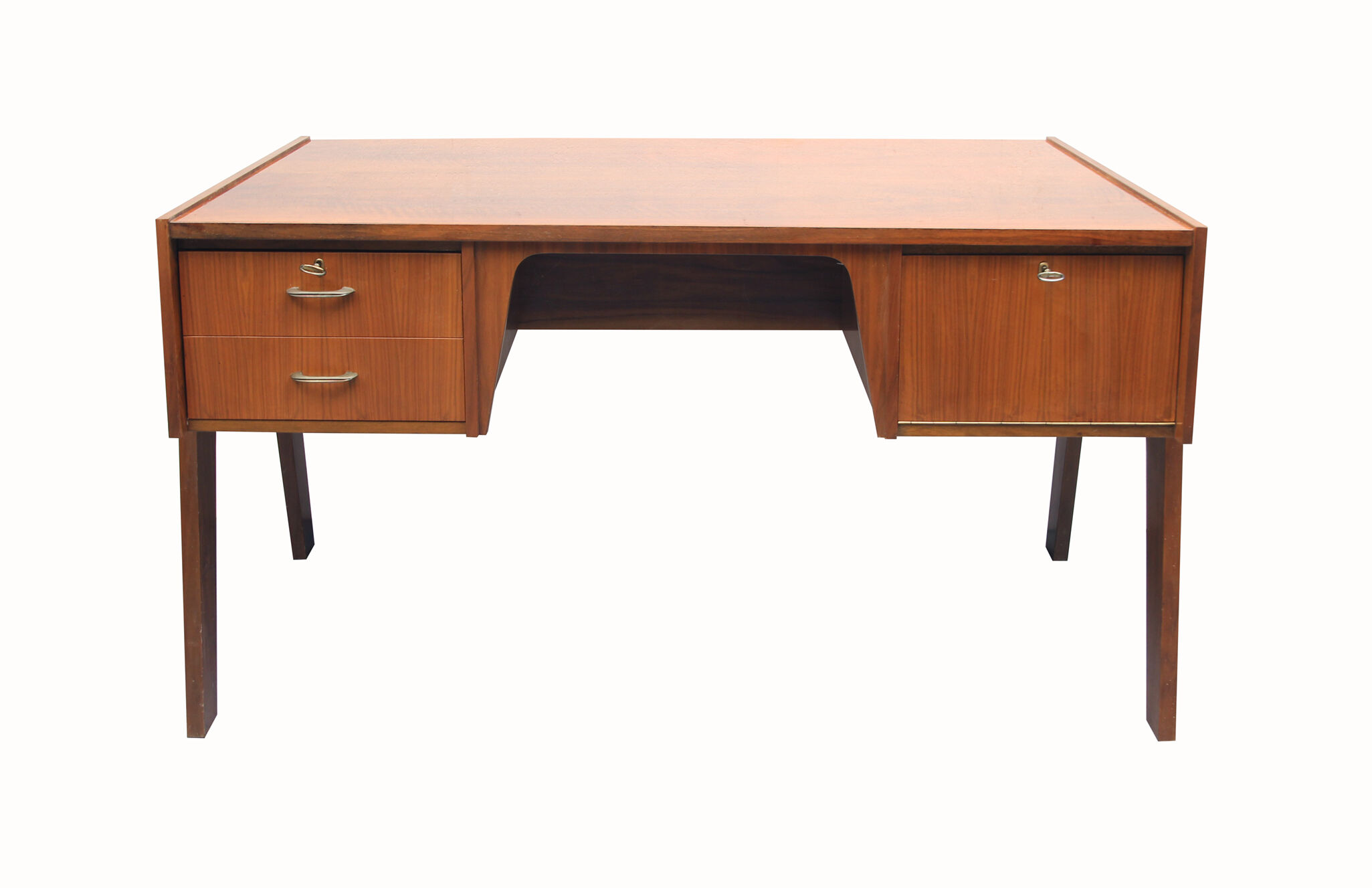 1950s desk in walnut