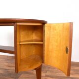 Mid-Century Organic Teak Desk from Sola Møbler, 1960s.