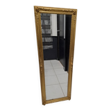 Gilded carved wooden mirror