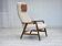 1960s, Danish design by Alf Svensson, genuine sheepskin, reupholstered.