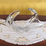 Large crystal fruit bowl Daum