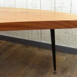 large coffee table solid wood vintage coffee free form