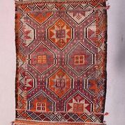 Vintage Turkish kilim rug 150x92 cm wool kelim, medium 2489