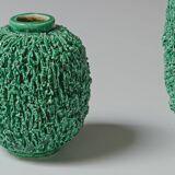 Chamotte vases by Gunnar Nylund for Rörstrand, Sweden, 1940