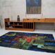 Abstract high pile rya rug from Gilde Muster, 1970
