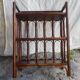 Old furniture rattan shelf 3 shelves 70s vintage