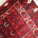 Vintage carpet turkmen engsi handmade 124cm x 165cm 1970s - 1c431