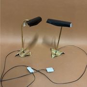 1950s pair of wall lamps