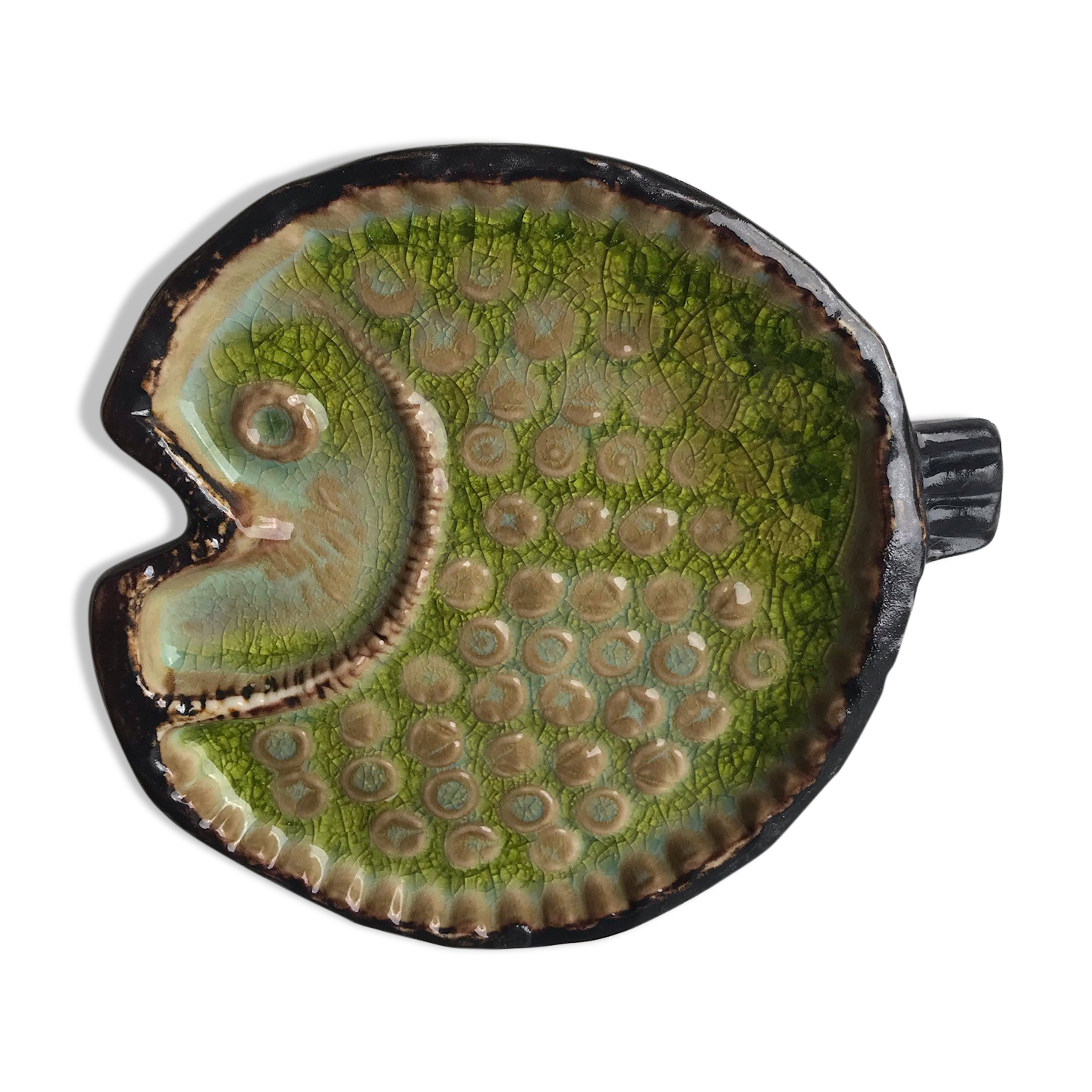 Vintage fish ceramics years 70s