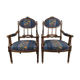 Pair of Louis XVI-style armchairs 1900