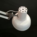 80 years white metal architect lamp