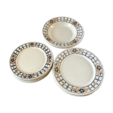 Lot d’assiettes Badonvillier modèle Chaville