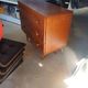 Vintage chest of drawers with tapered legs