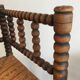 Chaise boule en bois début 20ème