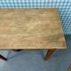 Bureau, table d’appoint en hêtre, restauré