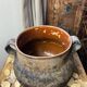 Pot ancien en terre cuite avec anses Vallauris